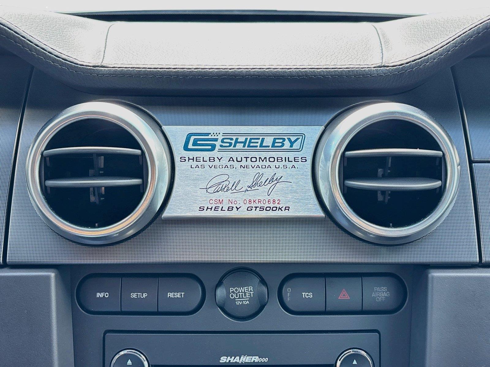2008 FORD MUSTANG SHELBY GT500