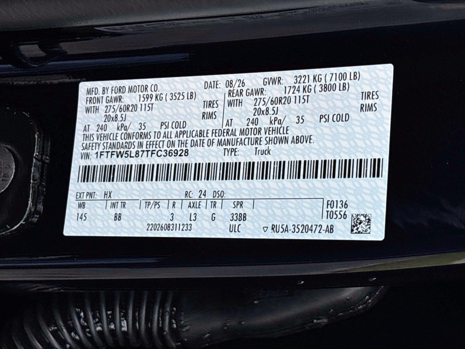 2026 Ford F-150 LARIAT