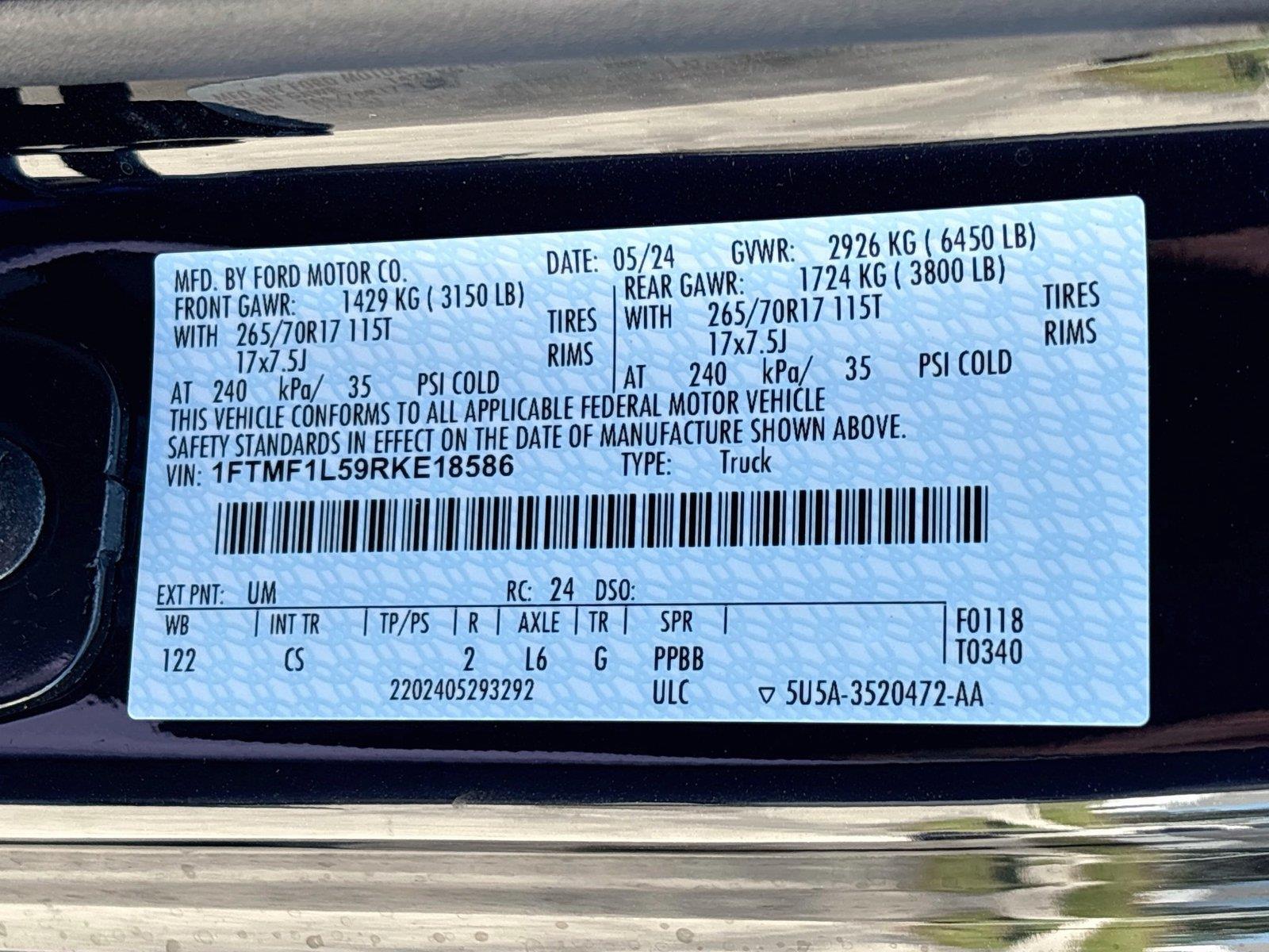 2024 Ford F-150 XL