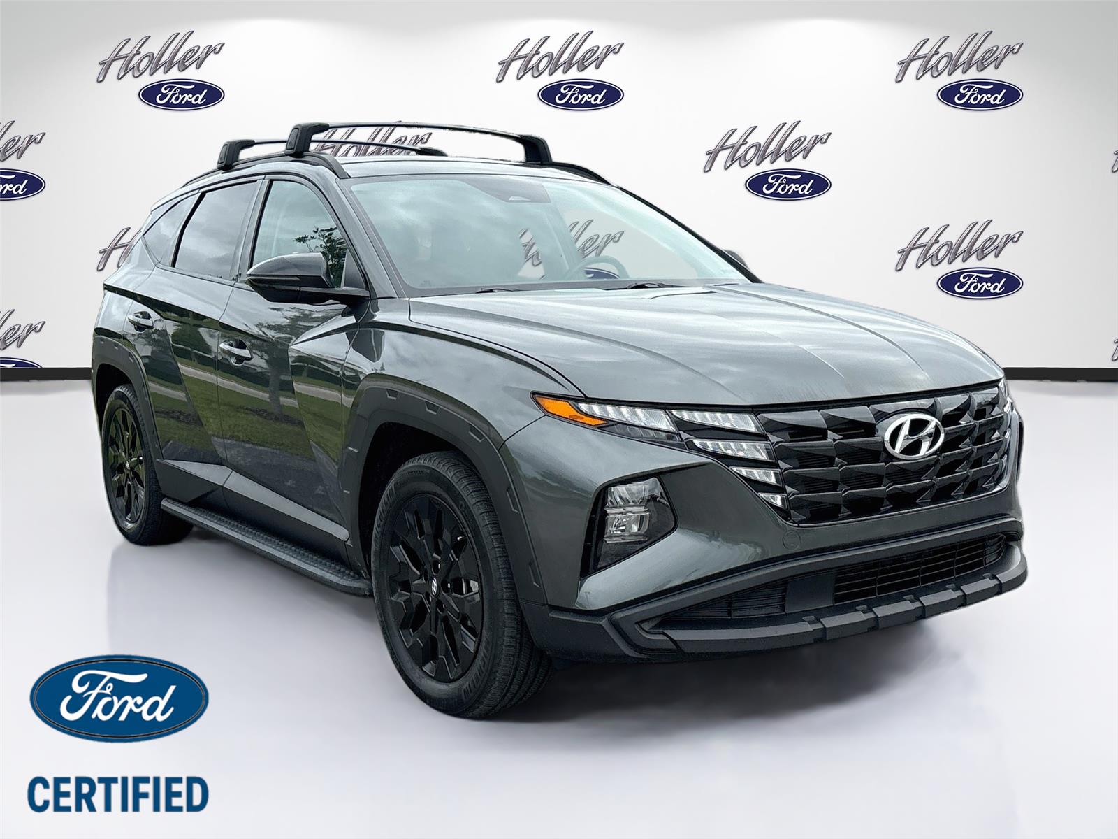 Amazon Gray 2023 Hyundai Tucson SUV / Crossover All-Wheel Drive Automatic