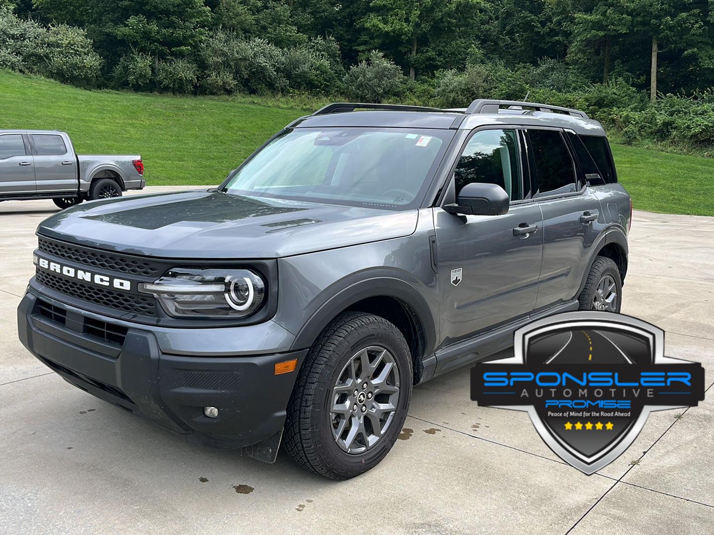 Carbonized Gray 2026 Ford Bronco Sport SUV / Crossover All-Wheel Drive 8-Speed Automatic