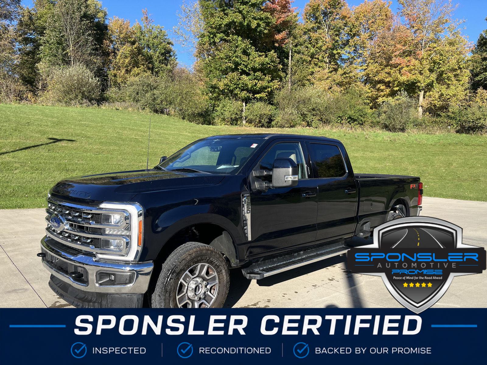 Antimatter Blue 2023 Ford F-250 Super Duty Pickup Truck Four-Wheel Drive Automatic