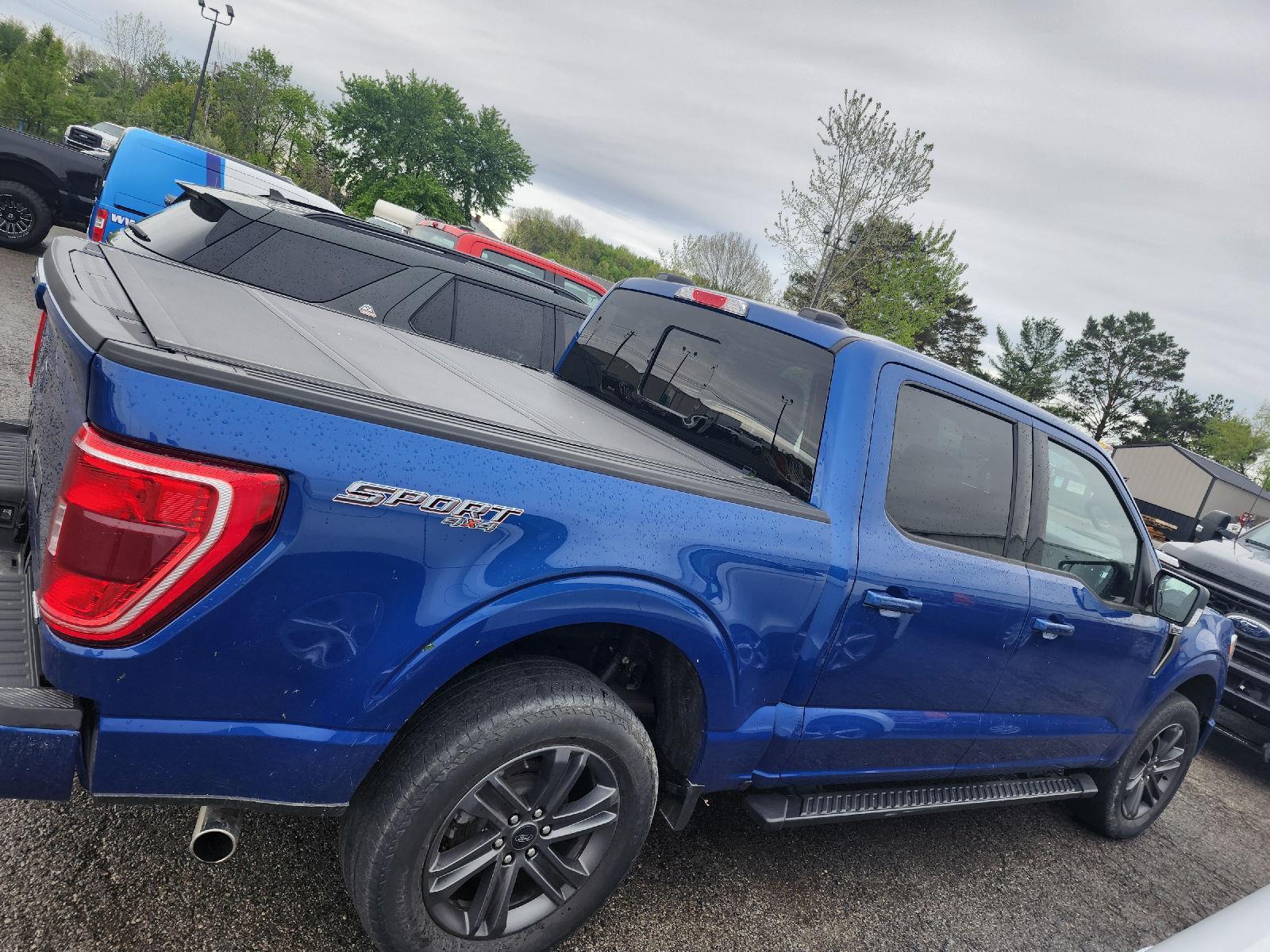 2023 Atlas Blue Ford F-150 XLT 4X4 Truck