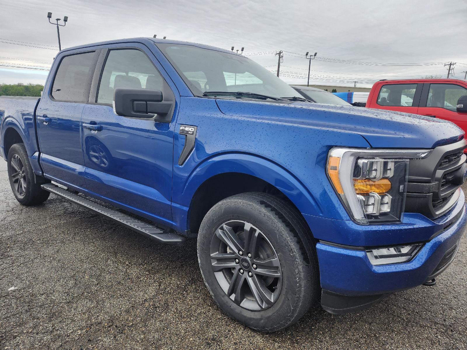 2023 Atlas Blue Ford F-150 XLT 4X4 Truck