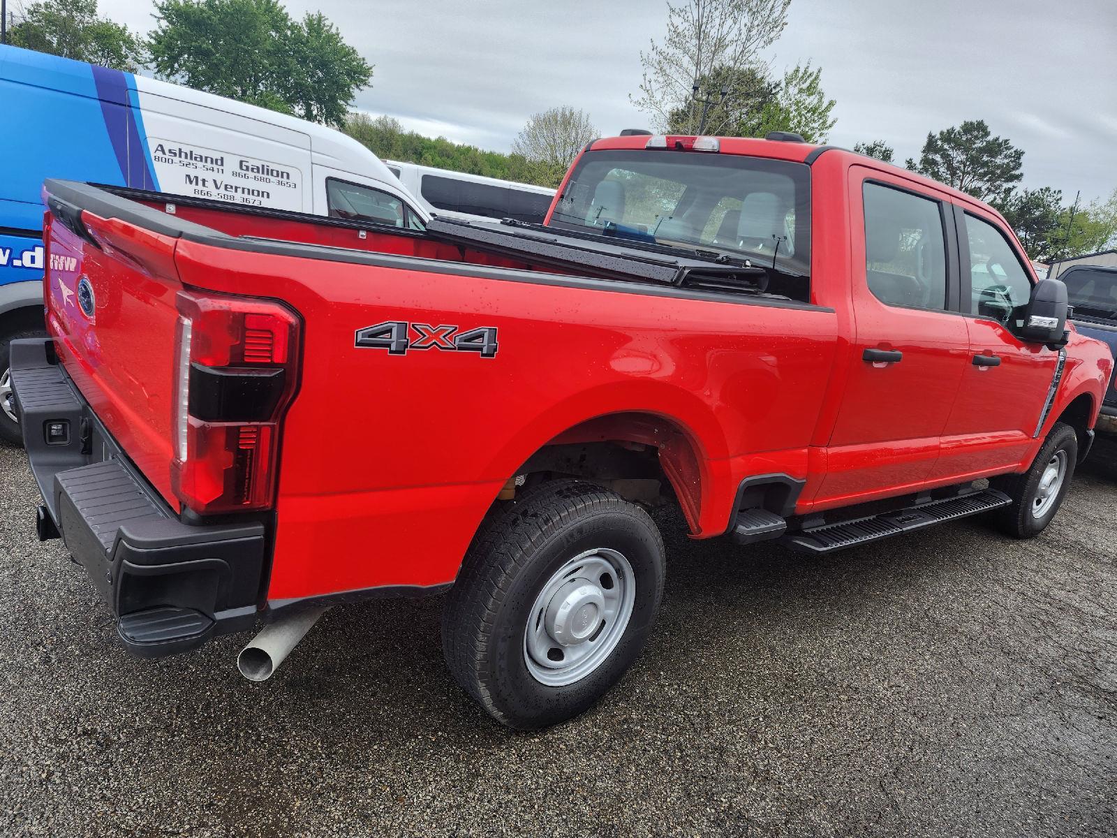 2023 Race Red Ford Super Duty F-250 SRW XL 4X4 Truck