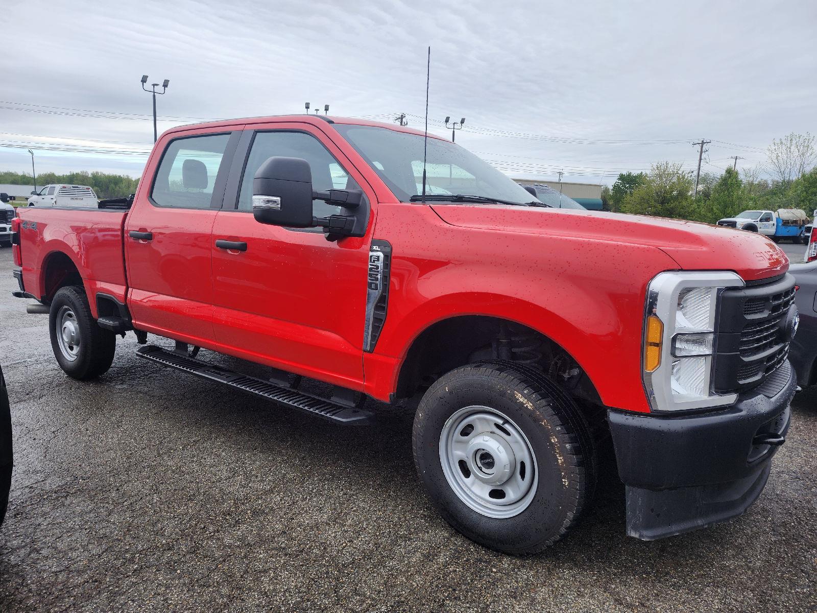 2023 Race Red Ford Super Duty F-250 SRW XL 4X4 Truck