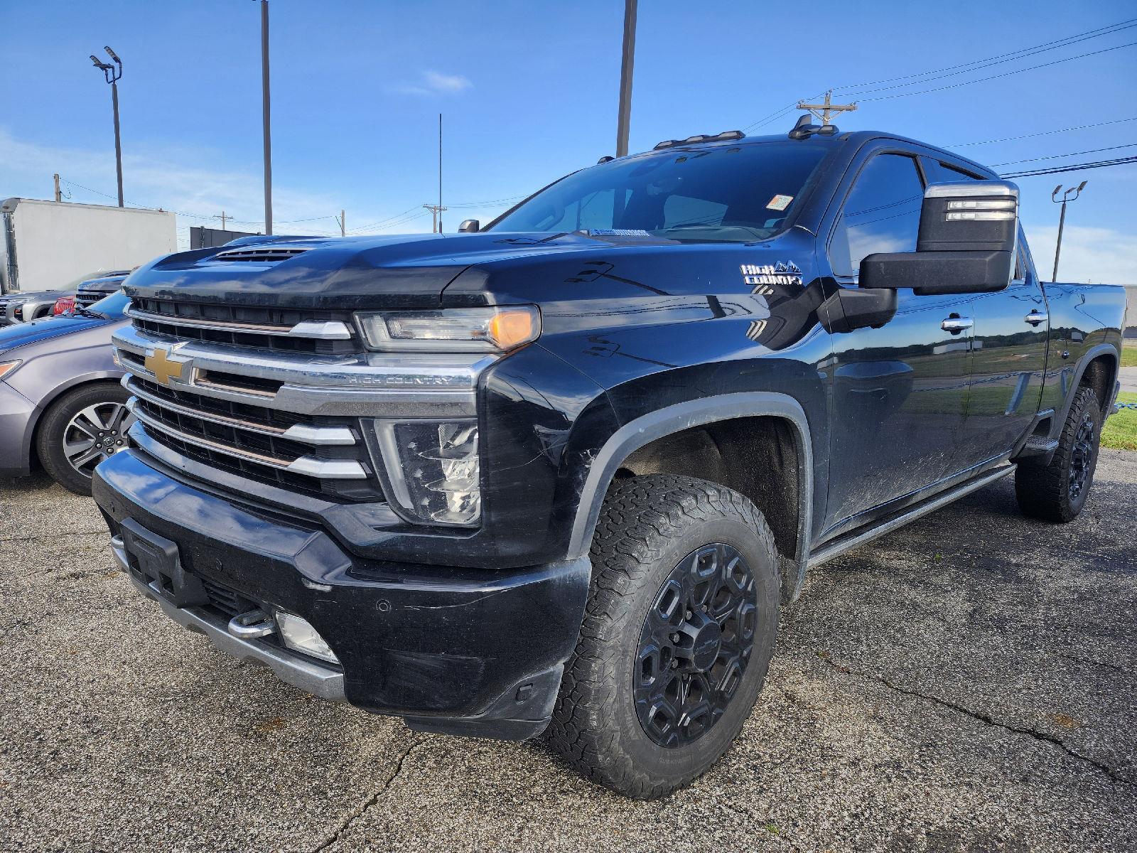 Black 2021 Chevrolet Silverado 2500HD Pickup Truck Four-Wheel Drive 6-Speed Automatic