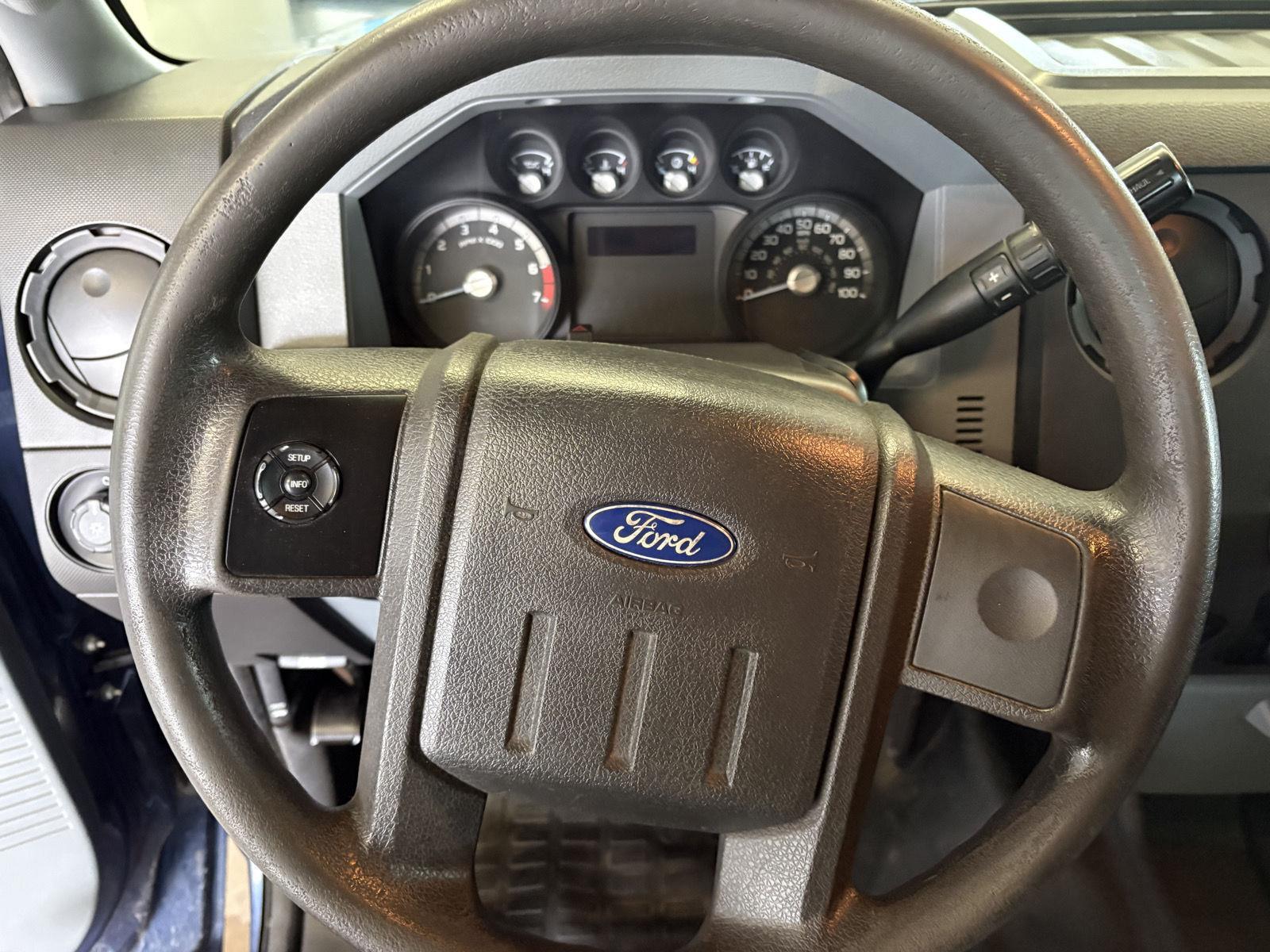 2013 Blue Jeans Metallic Ford Super Duty F-250 SRW XL 4X4 Truck