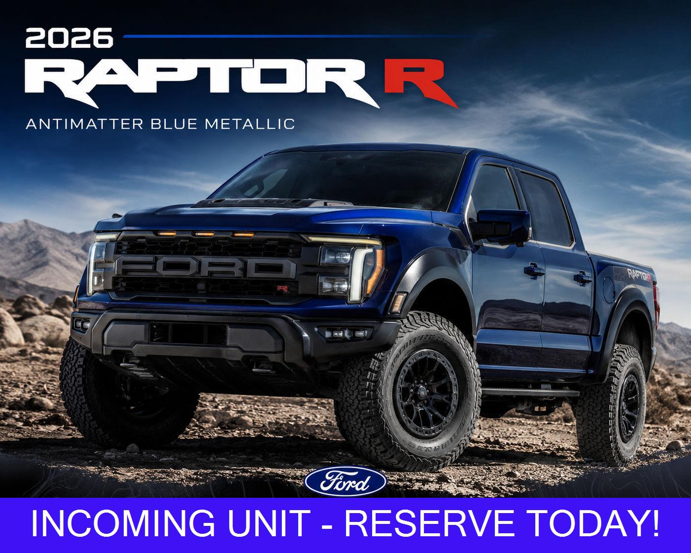 Antimatter Blue Metallic 2026 Ford F-150 Pickup Truck Four-Wheel Drive Automatic