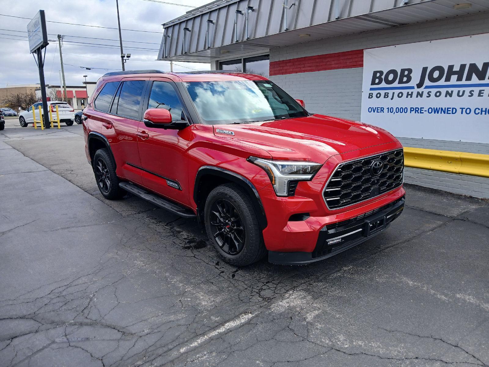 Supersonic Red 2024 Toyota Sequoia Platinum 4WD SUV / Crossover Four-Wheel Drive Automatic