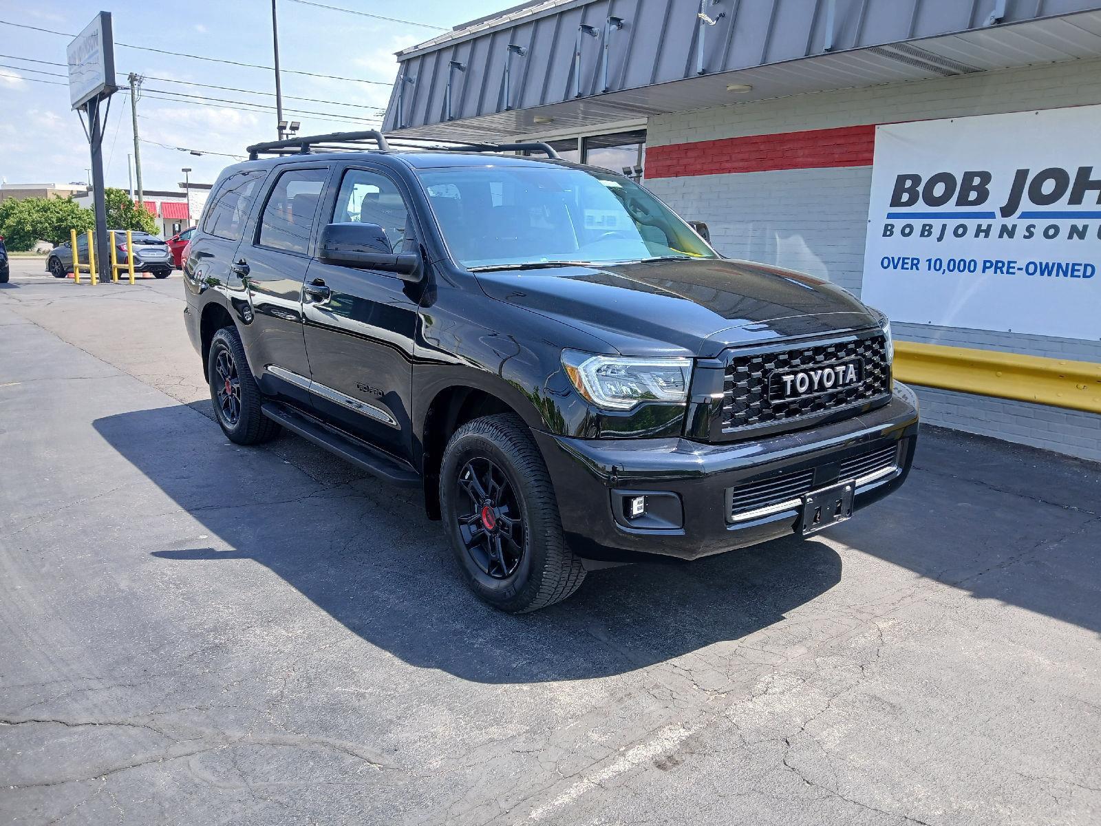 Midnight Black Metallic 2020 Toyota Sequoia TRD Pro 4WD SUV / Crossover Four-Wheel Drive 6-Speed Automatic