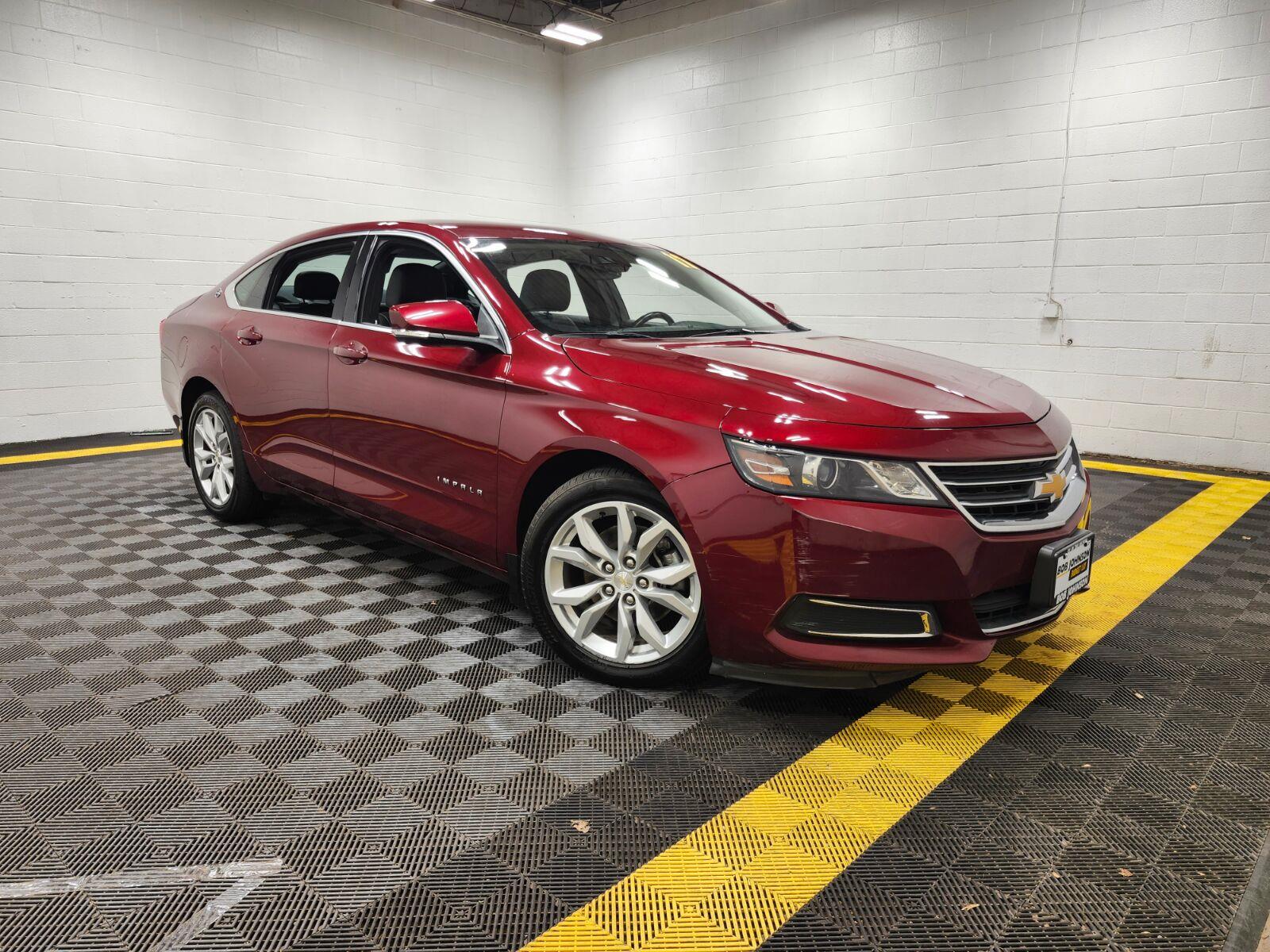 Siren Red Tintcoat 2017 Chevrolet Impala Sedan Front-Wheel Drive 6-Speed Automatic