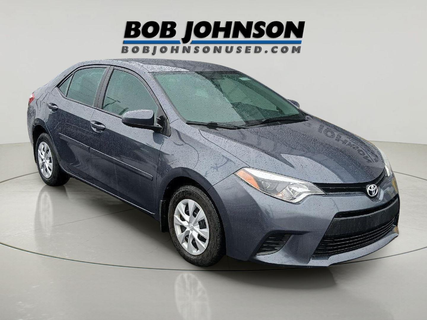 Slate Metallic 2016 Toyota Corolla L Sedan Front-Wheel Drive Continuously Variable Transmission