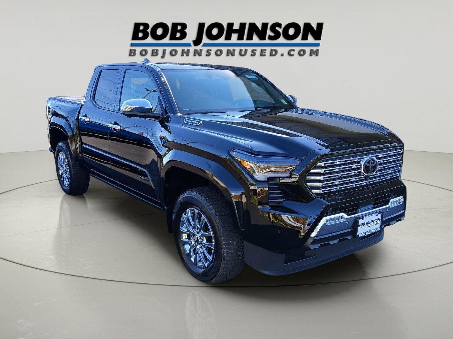Black 2025 Toyota Tacoma Pickup Truck Four-Wheel Drive Automatic