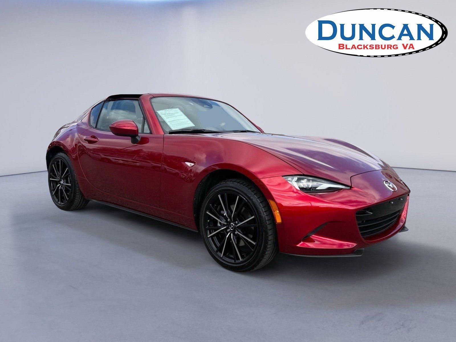Soul Red Crystal Metallic 2025 Mazda MX-5 Miata RF Grand Touring RWD Convertible Rear-Wheel Drive 6-Speed Automatic
