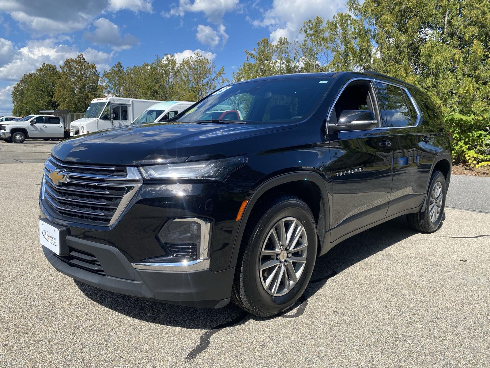 Mosaic Black Metallic 2023 Chevrolet Traverse SUV / Crossover Four-Wheel Drive 9-Speed Automatic