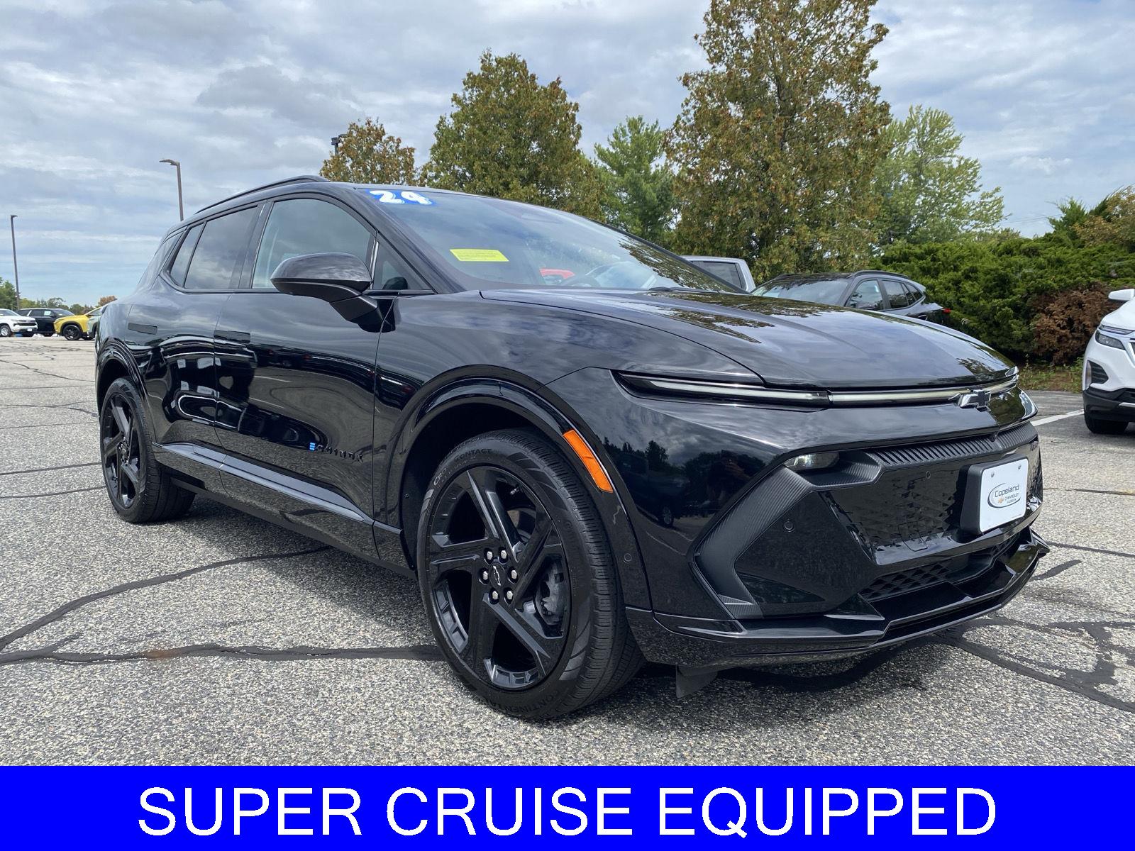 Black 2024 Chevrolet Equinox EV Launch Edition FWD SUV / Crossover Front-Wheel Drive 1-Speed Dual Clutch