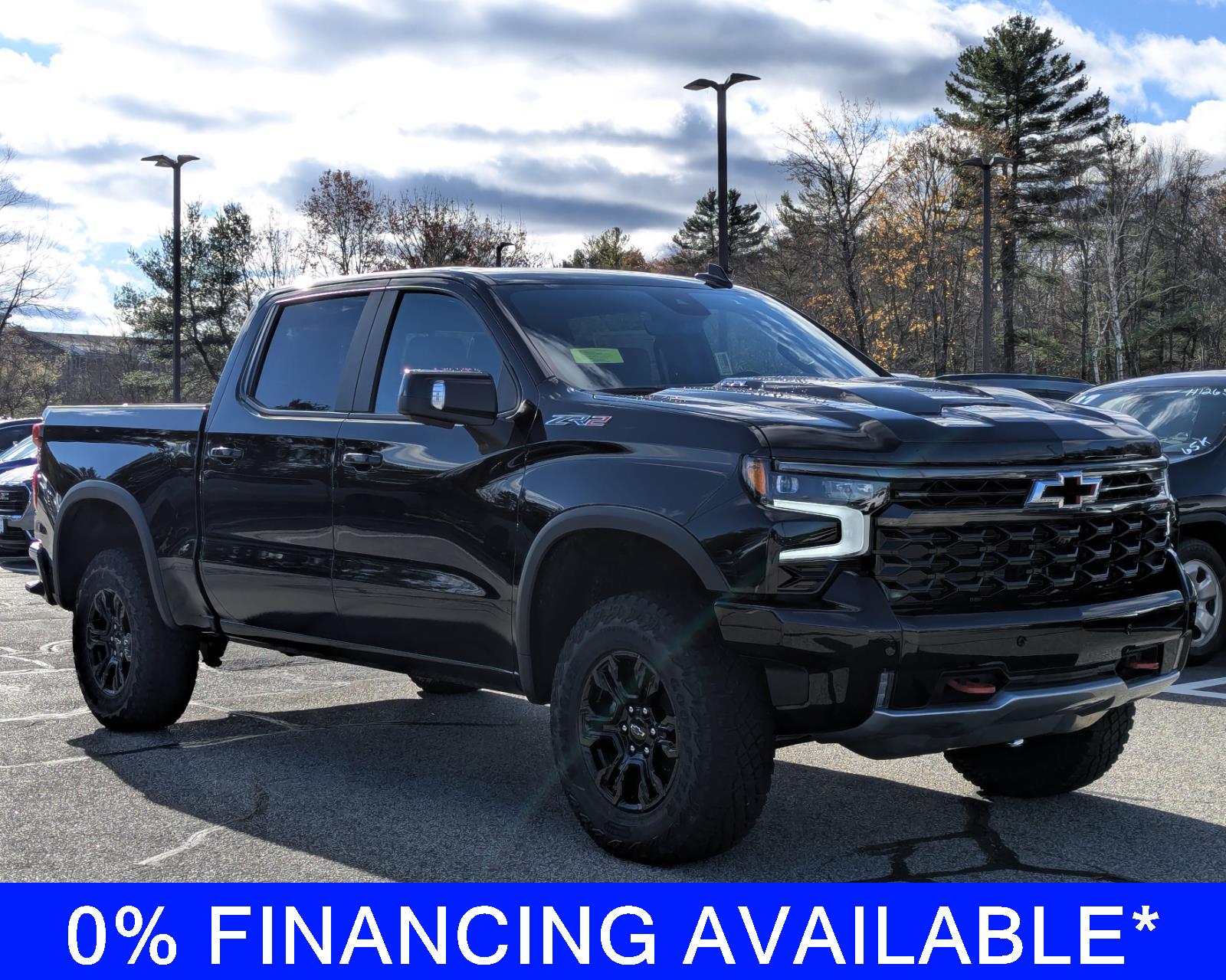 Black 2026 Chevrolet Silverado 1500 Pickup Truck Four-Wheel Drive Automatic