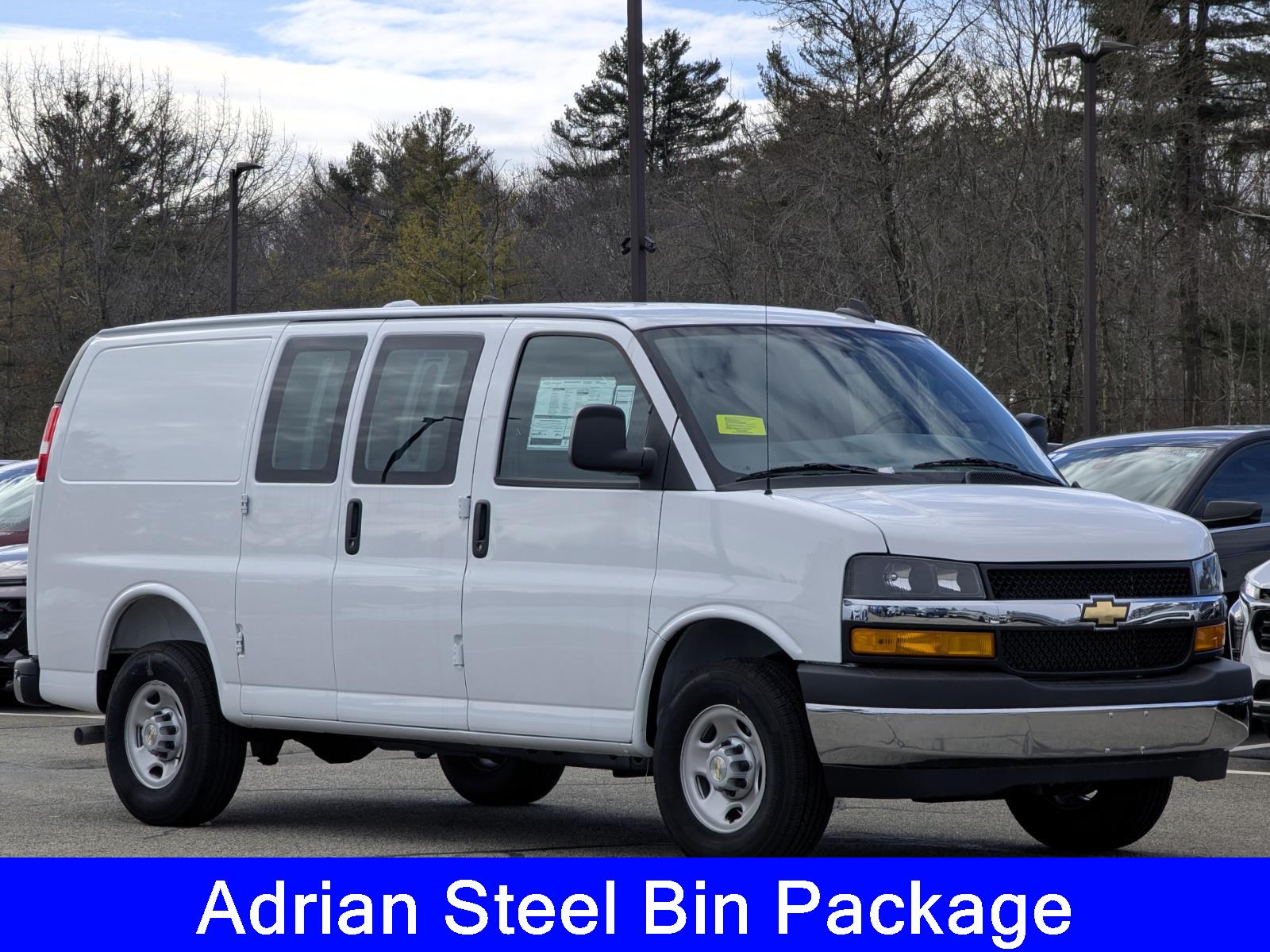 Summit White 2025 Chevrolet Express Cargo 2500 RWD Van Rear-Wheel Drive 8-Speed Automatic