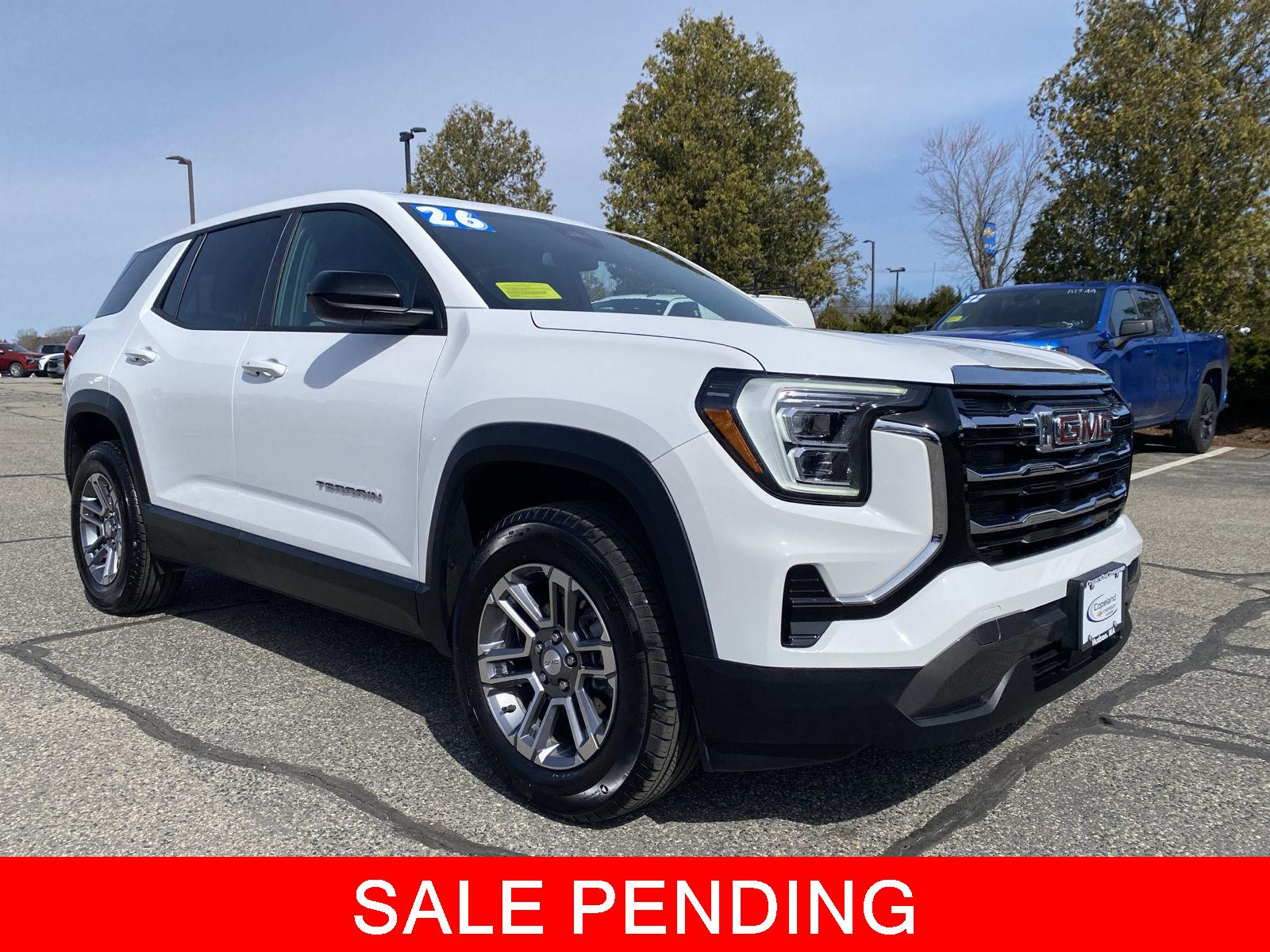 Summit White 2026 GMC Terrain SUV / Crossover Four-Wheel Drive 8-Speed Automatic Overdrive