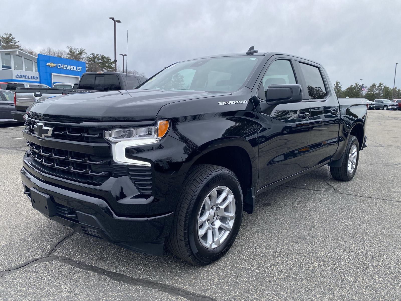Black 2026 Chevrolet Silverado 1500 Pickup Truck Four-Wheel Drive Automatic