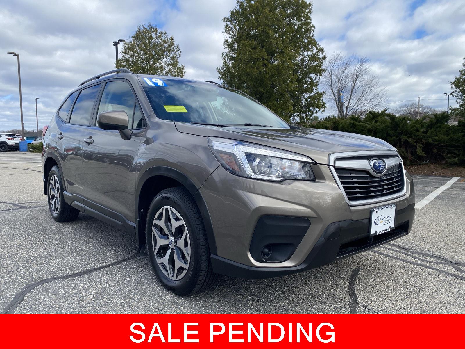 Sepia Bronze Metallic 2019 Subaru Forester 2.5i Premium AWD SUV / Crossover All-Wheel Drive Continuously Variable Transmission