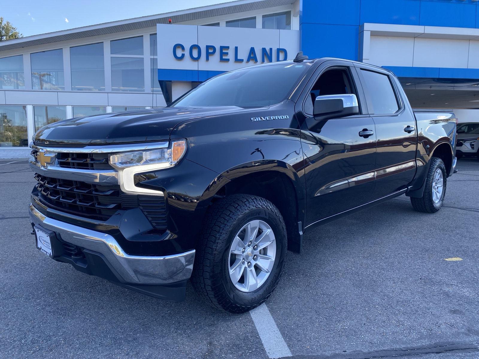 Black 2023 Chevrolet Silverado 1500 Pickup Truck Four-Wheel Drive 8-Speed Automatic