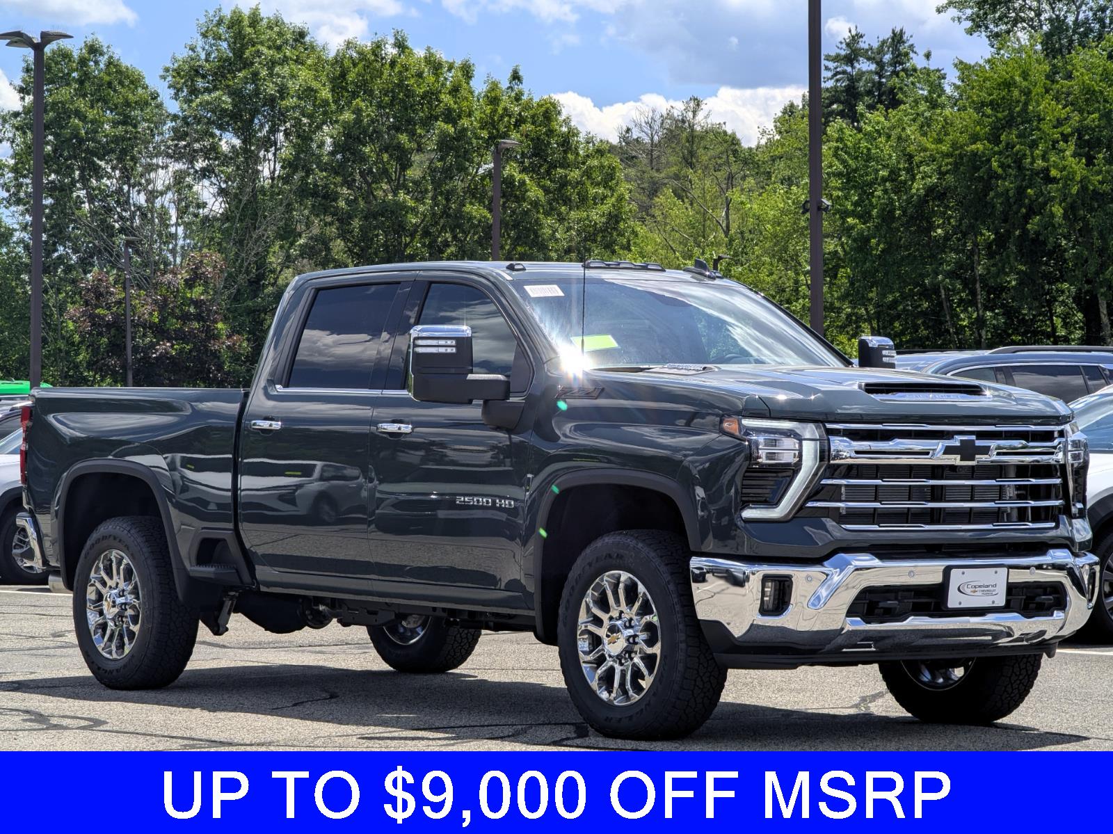 Cypress Gray 2026 Chevrolet Silverado 2500HD Pickup Truck Four-Wheel Drive Automatic