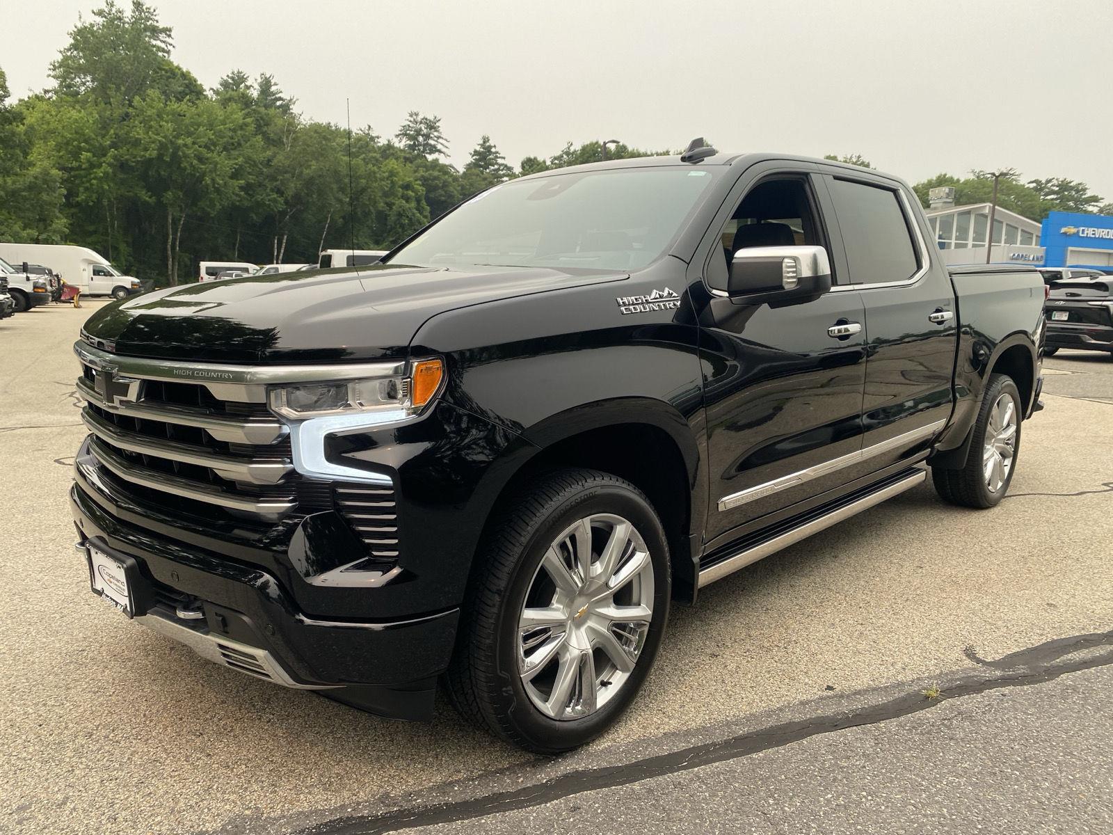 Black 2023 Chevrolet Silverado 1500 Pickup Truck Four-Wheel Drive Automatic