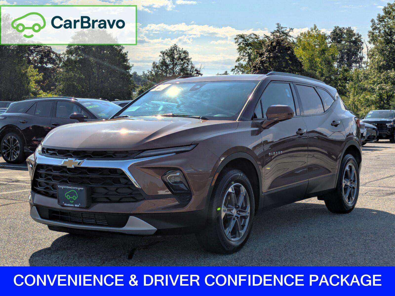 Red (Copper Bronze Metallic) 2023 Chevrolet Blazer SUV / Crossover All-Wheel Drive 9-Speed Automatic