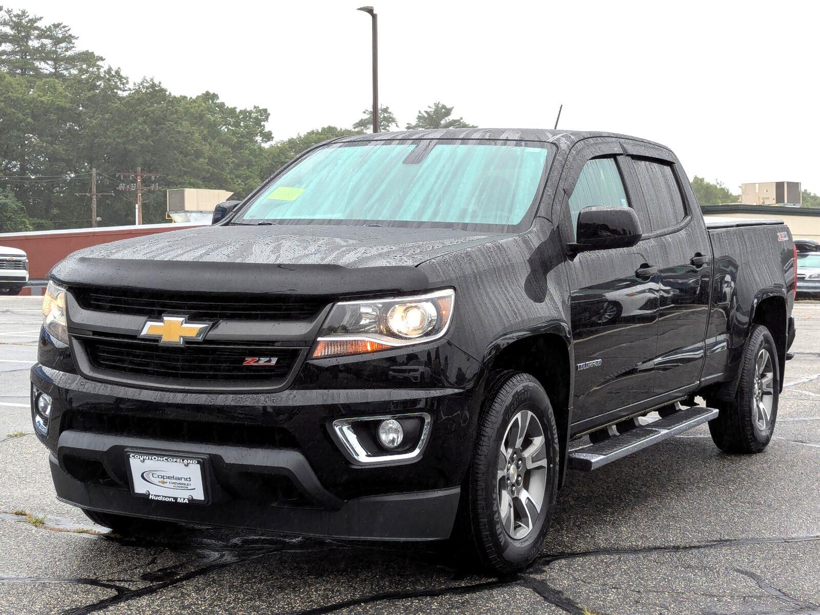 Black 2018 Chevrolet Colorado Pickup Truck Four-Wheel Drive 8-Speed Automatic
