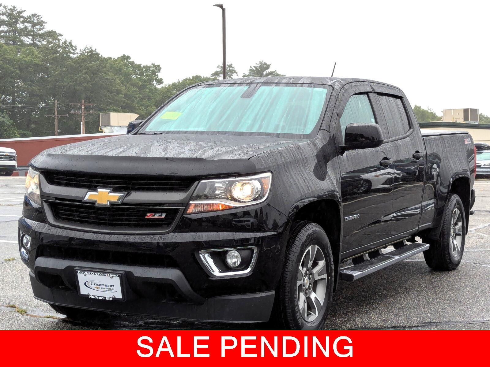 Black 2018 Chevrolet Colorado Pickup Truck Four-Wheel Drive 8-Speed Automatic