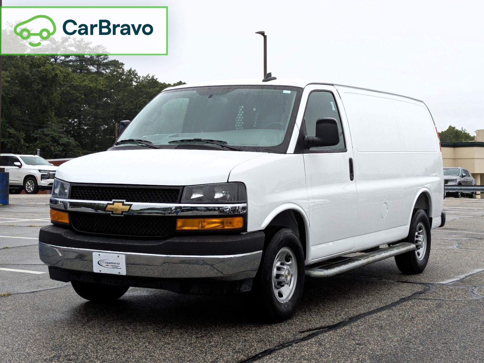 Summit White 2025 Chevrolet Express Cargo Van Rear-Wheel Drive 8-Speed Automatic