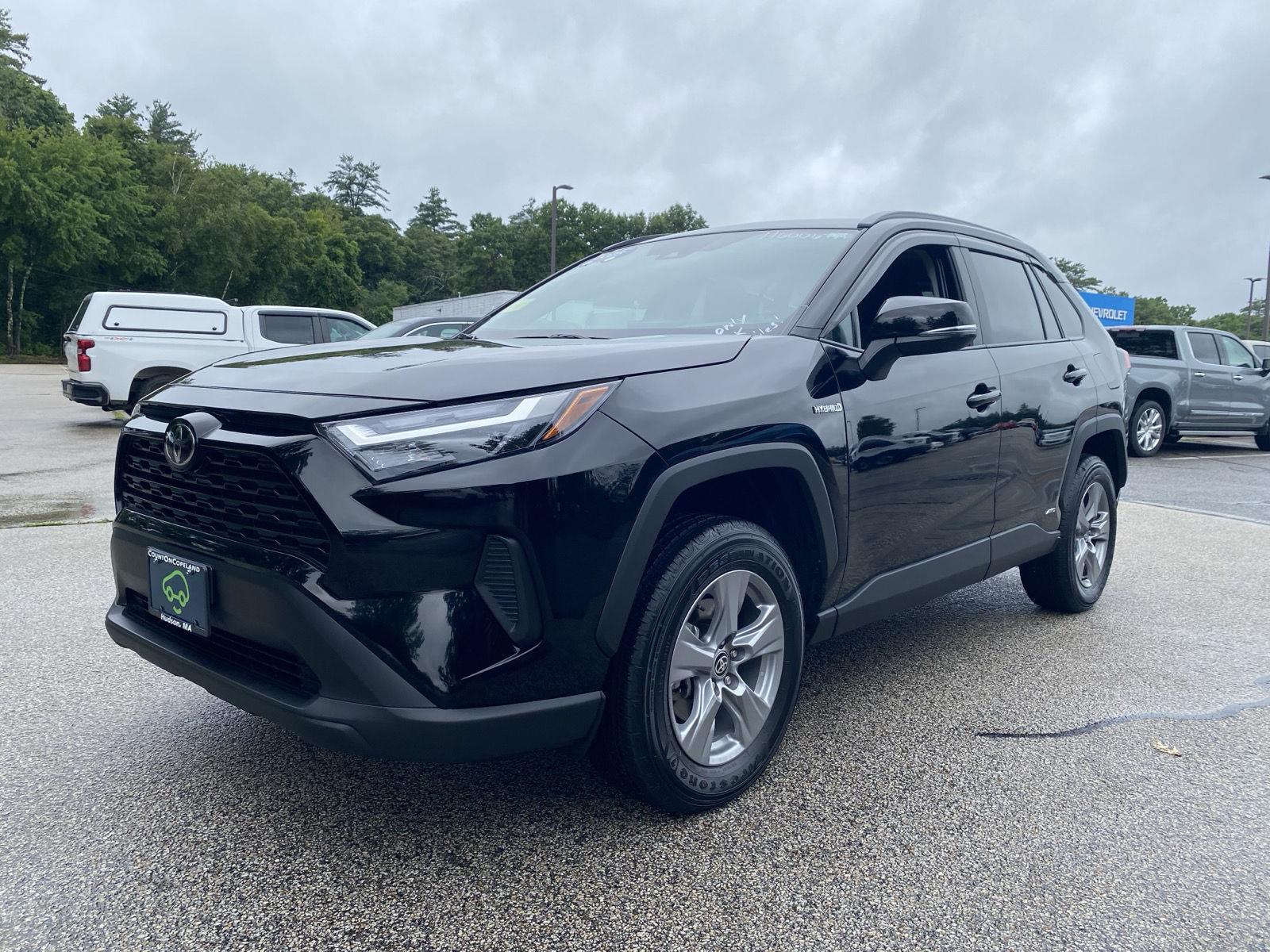 Midnight Black Metallic 2025 Toyota RAV4 Hybrid SUV / Crossover All-Wheel Drive Continuously Variable Transmission
