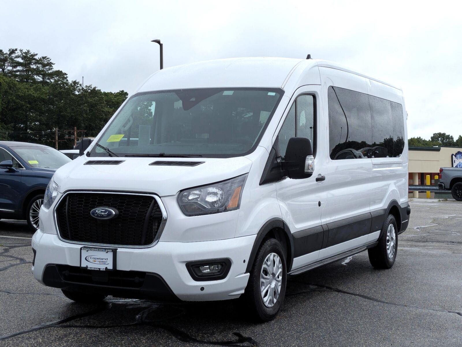 Oxford White 2024 Ford Transit Passenger Van Rear-Wheel Drive 