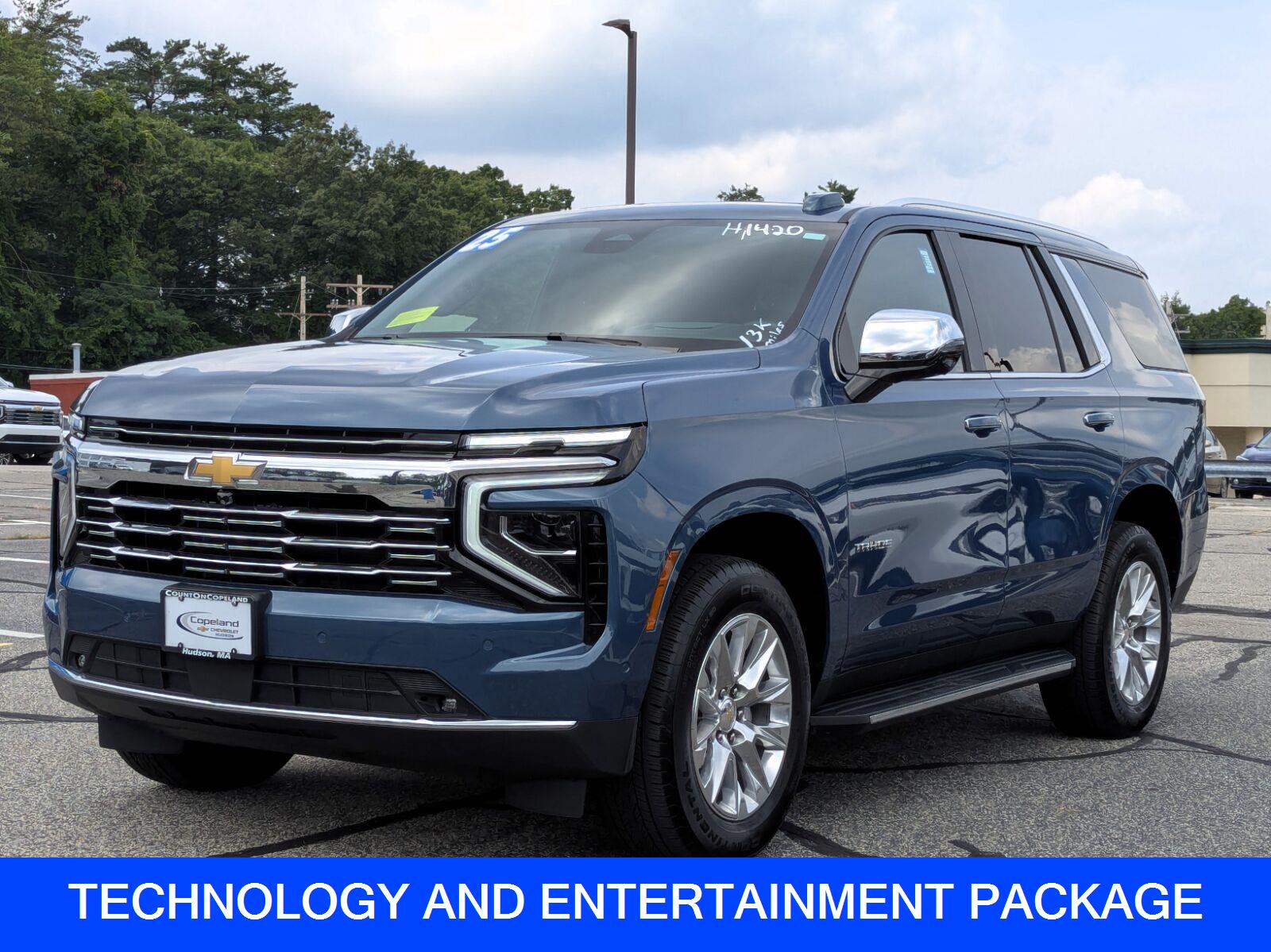 Lakeshore Blue Metallic 2025 Chevrolet Tahoe SUV / Crossover Four-Wheel Drive Automatic