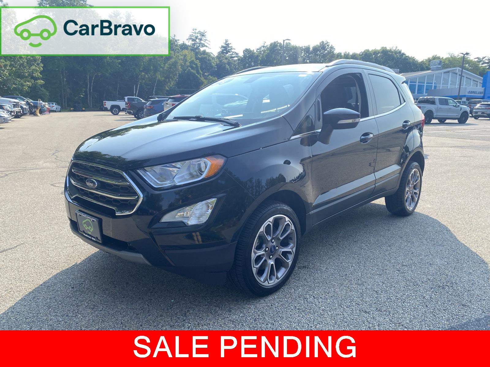Shadow Black 2021 Ford EcoSport SUV / Crossover All-Wheel Drive 6-Speed Automatic