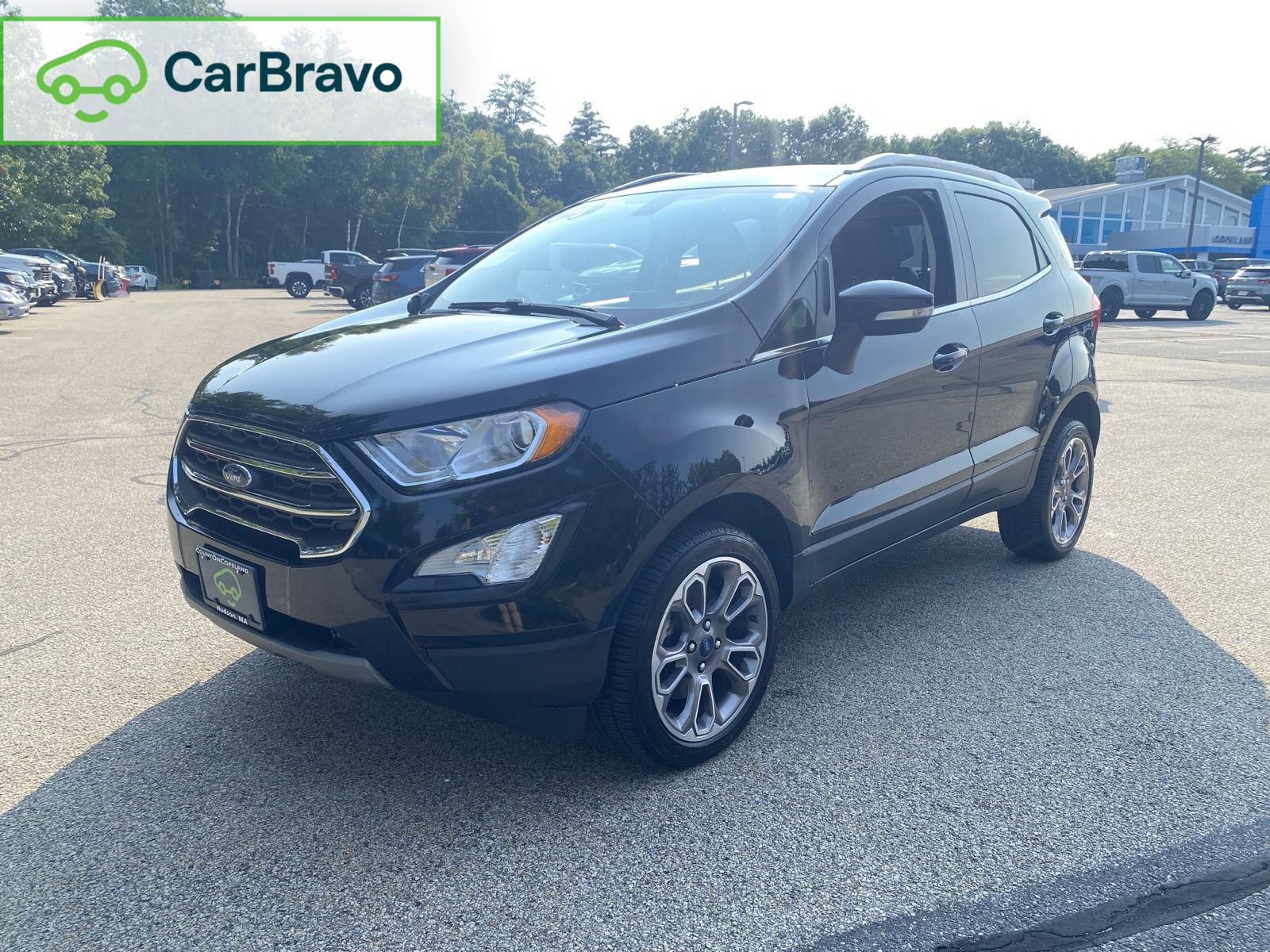 Shadow Black 2021 Ford EcoSport SUV / Crossover All-Wheel Drive 6-Speed Automatic