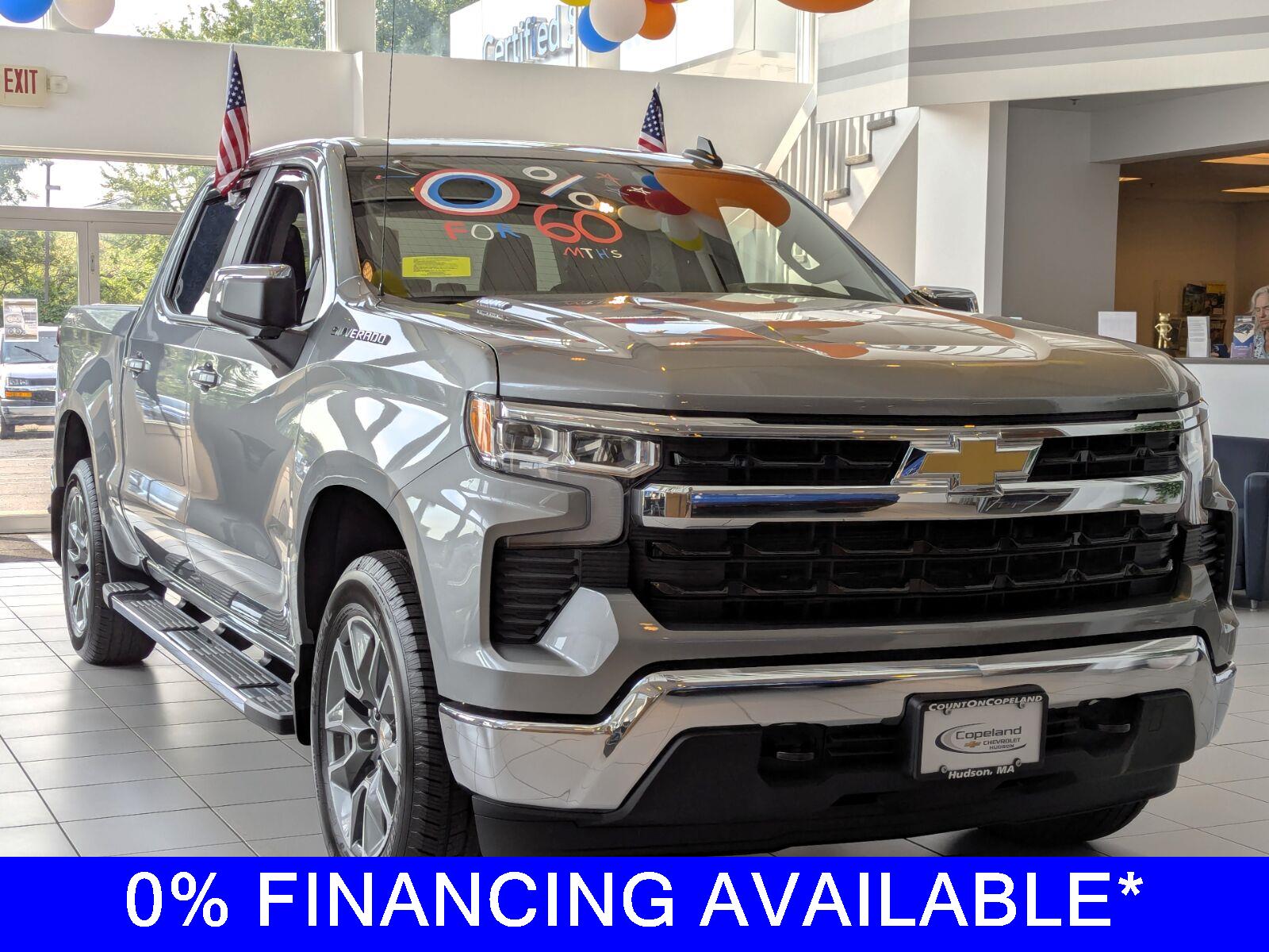 Sterling Gray Metallic 2026 Chevrolet Silverado 1500 Pickup Truck Four-Wheel Drive 8-Speed Automatic