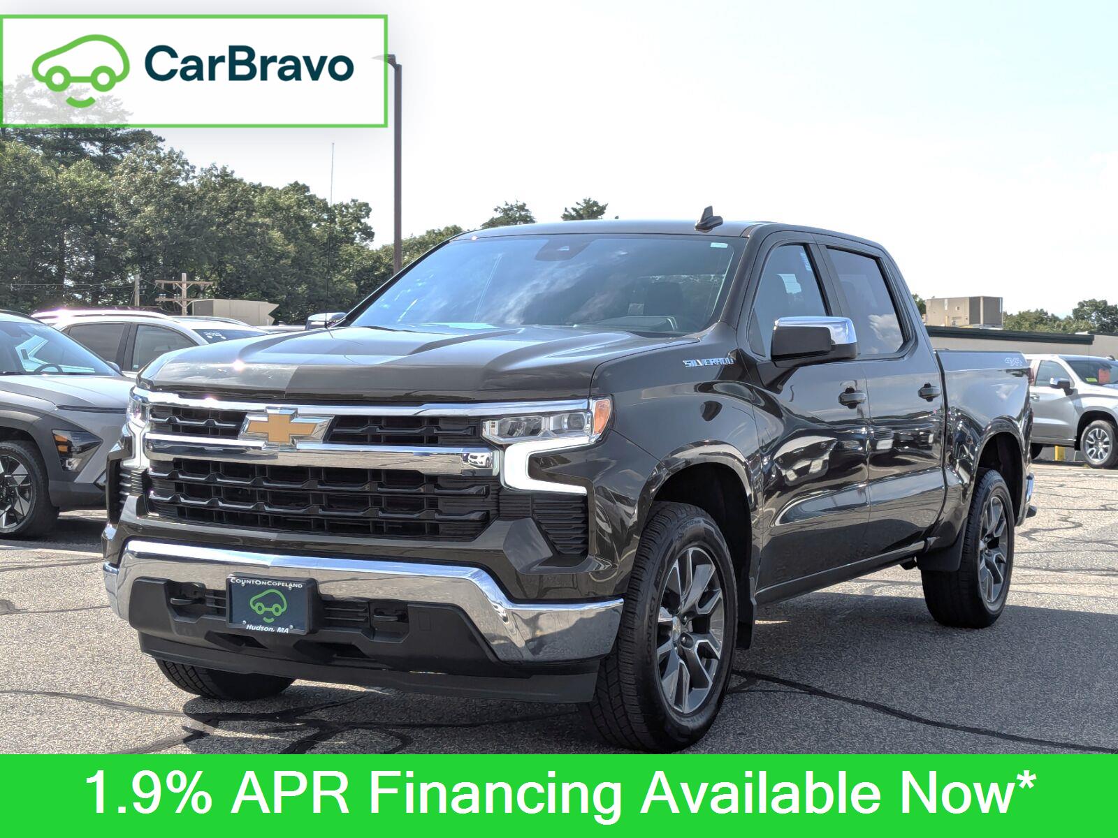 Harvest Bronze Metallic 2023 Chevrolet Silverado 1500 Pickup Truck Four-Wheel Drive 8-Speed Automatic