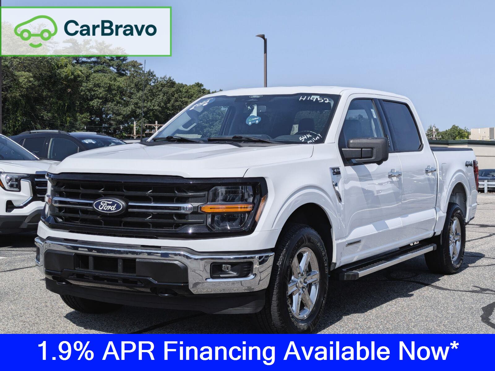 Oxford White 2024 Ford F-150 Pickup Truck Four-Wheel Drive Automatic