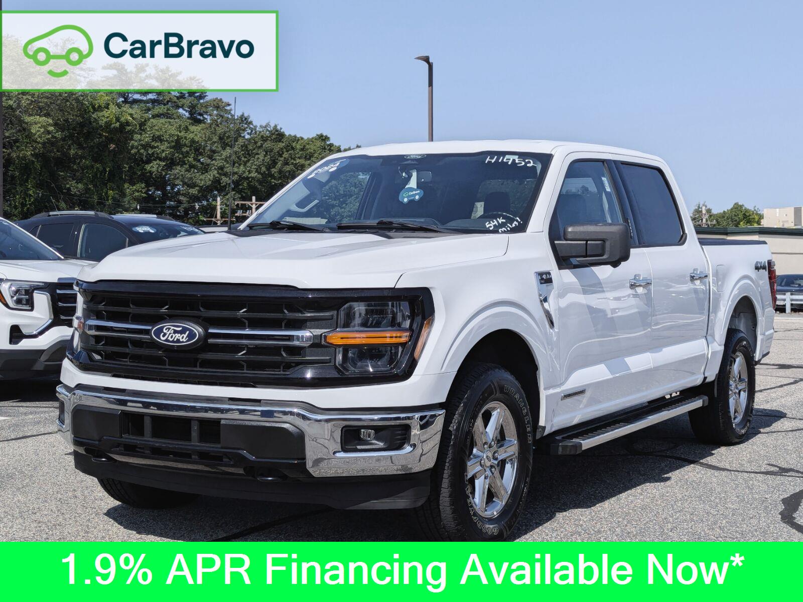 Oxford White 2024 Ford F-150 Pickup Truck Four-Wheel Drive Automatic