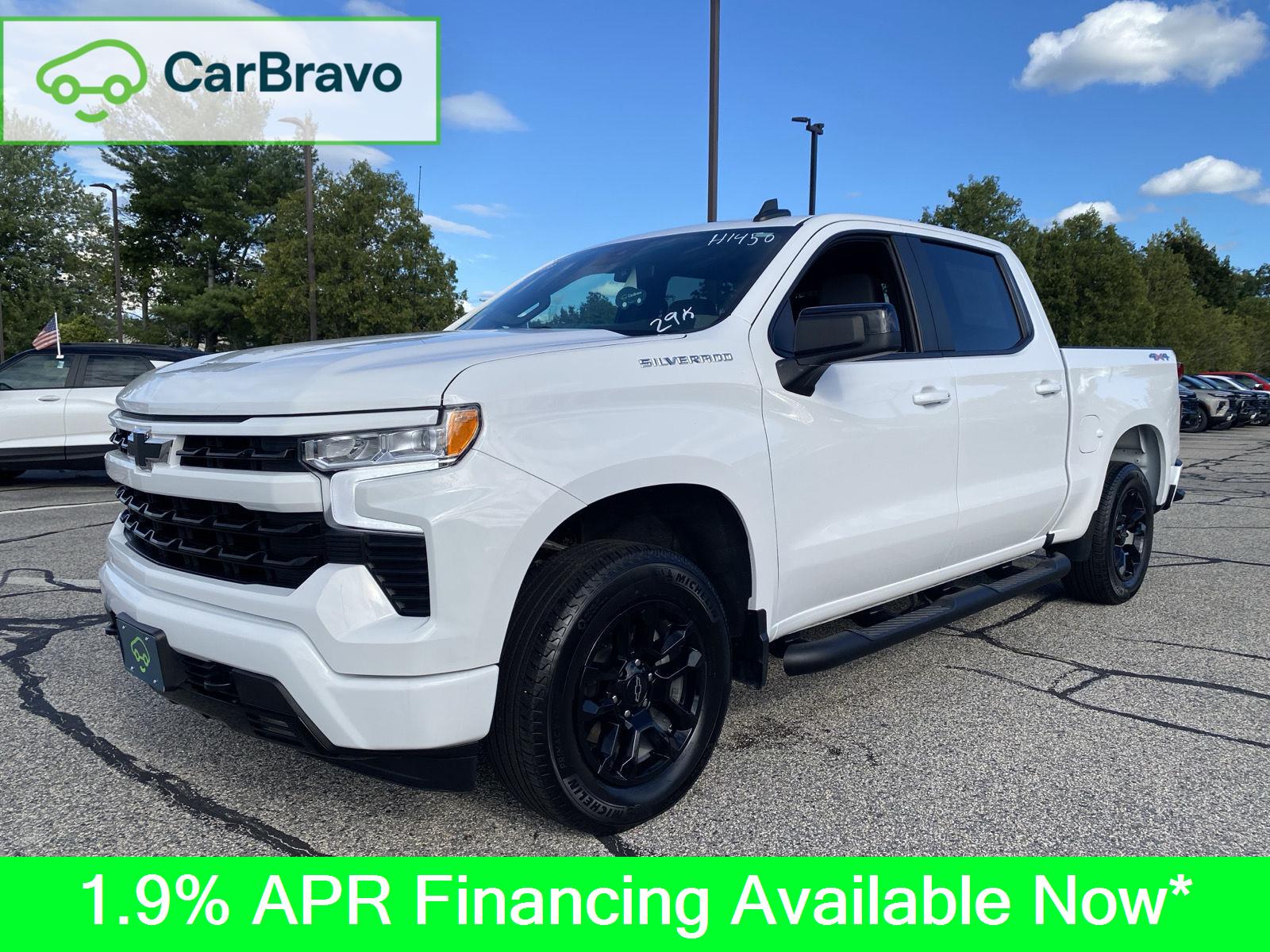 Summit White 2026 Chevrolet Silverado 1500 Pickup Truck Four-Wheel Drive Automatic