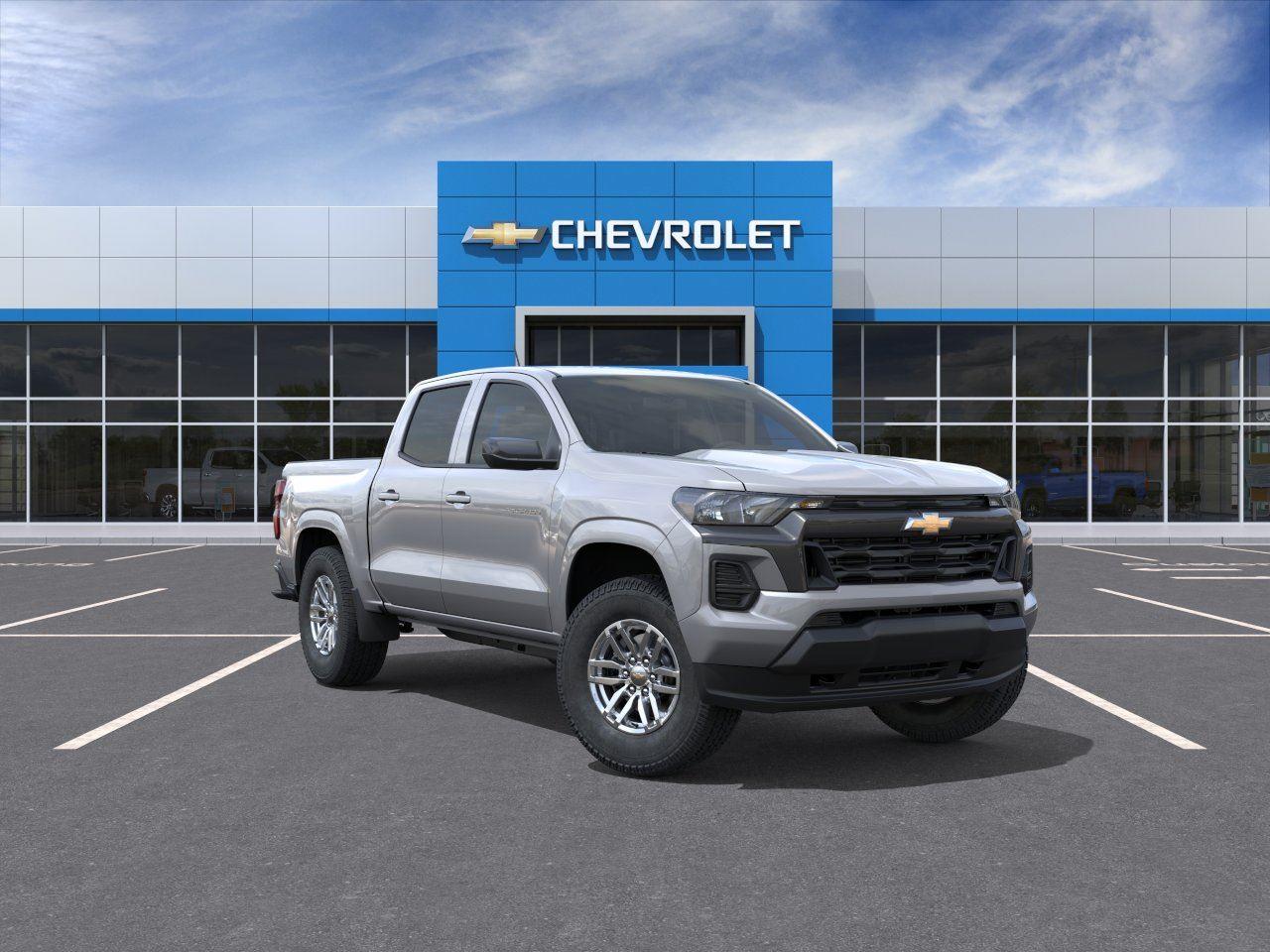 Sterling Gray Metallic 2026 Chevrolet Colorado Pickup Truck Four-Wheel Drive 8-Speed Automatic