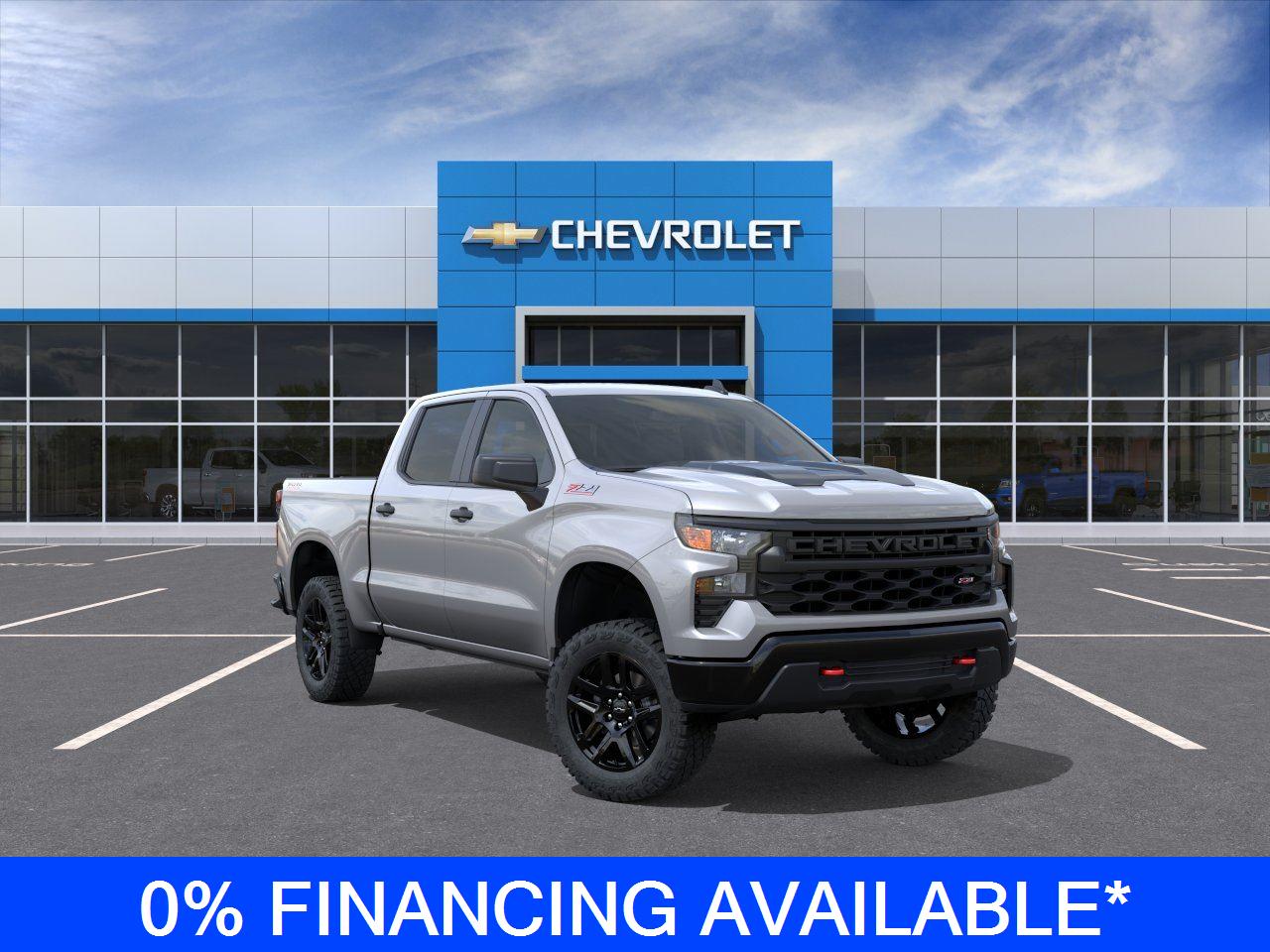 Sterling Gray Metallic 2026 Chevrolet Silverado 1500 Pickup Truck Four-Wheel Drive Automatic