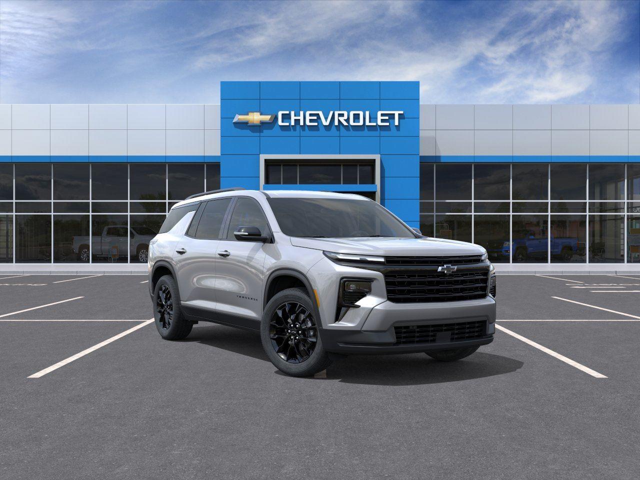 Sterling Gray Metallic 2026 Chevrolet Traverse SUV / Crossover Four-Wheel Drive 8-Speed Automatic