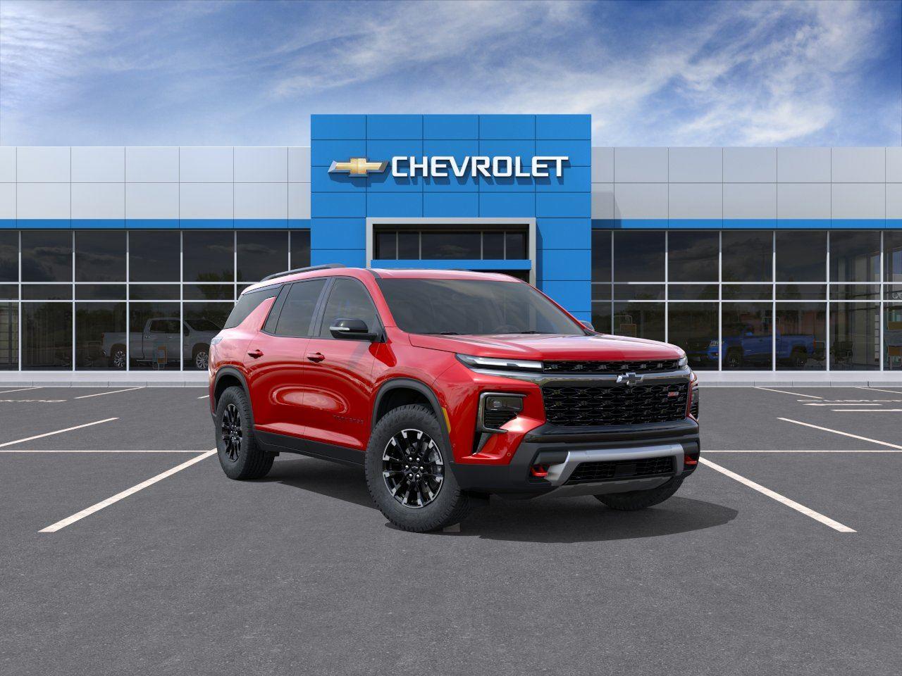 Radiant Red Tintcoat 2026 Chevrolet Traverse SUV / Crossover Four-Wheel Drive 8-Speed Automatic