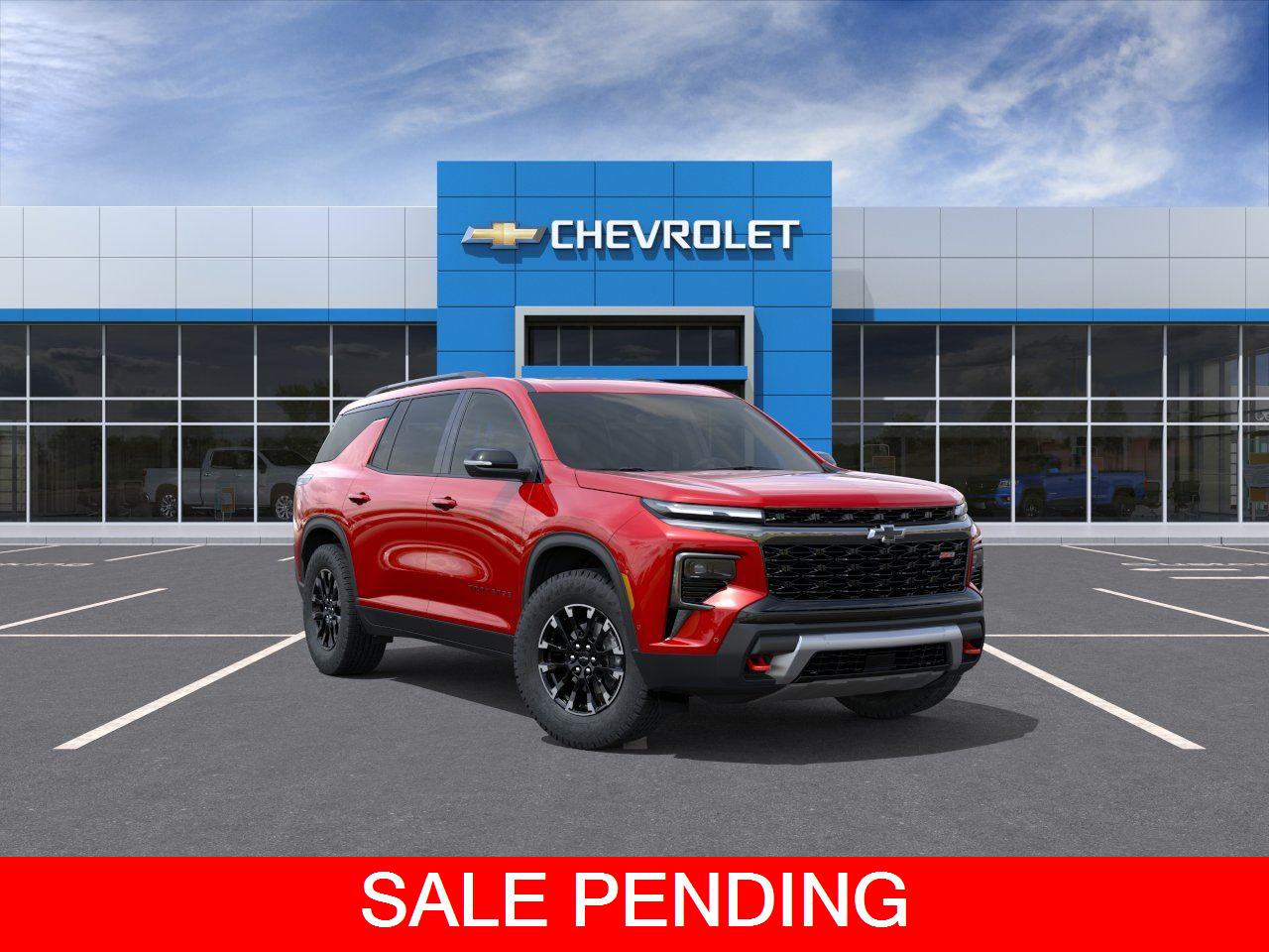 Radiant Red Tintcoat 2026 Chevrolet Traverse SUV / Crossover Four-Wheel Drive 8-Speed Automatic