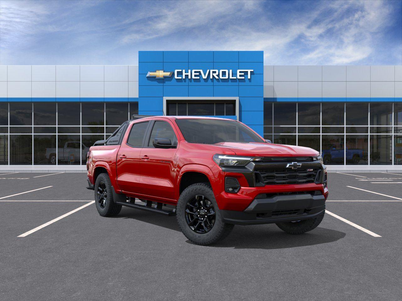 Radiant Red Tintcoat 2026 Chevrolet Colorado Pickup Truck Four-Wheel Drive 8-Speed Automatic