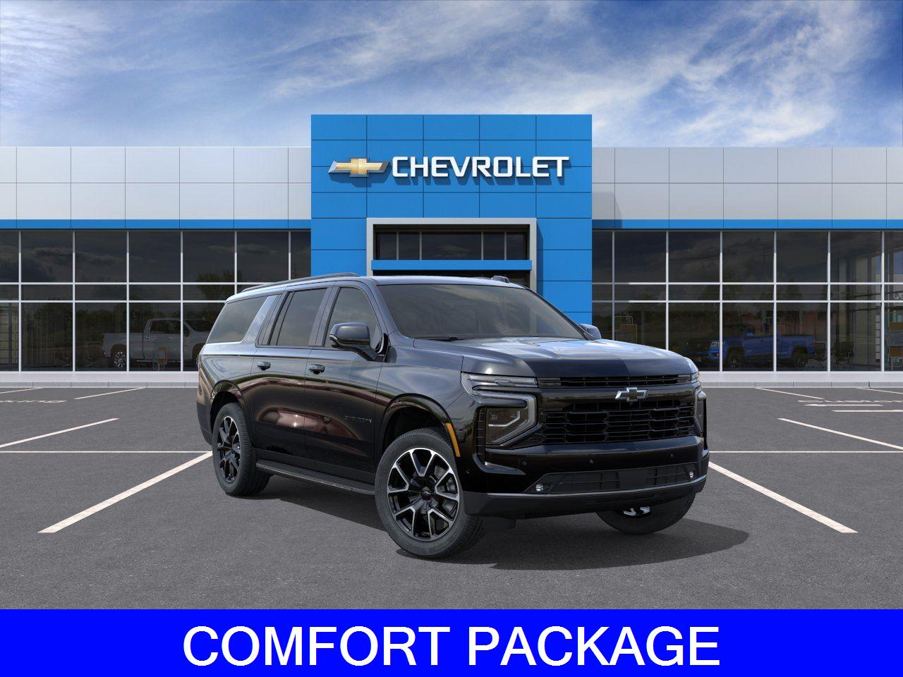 Black 2026 Chevrolet Suburban SUV / Crossover Four-Wheel Drive Automatic